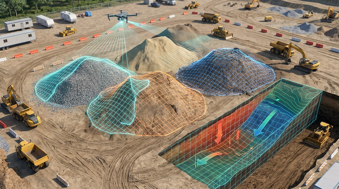 Stockpile & Earthwork Volume Measurement