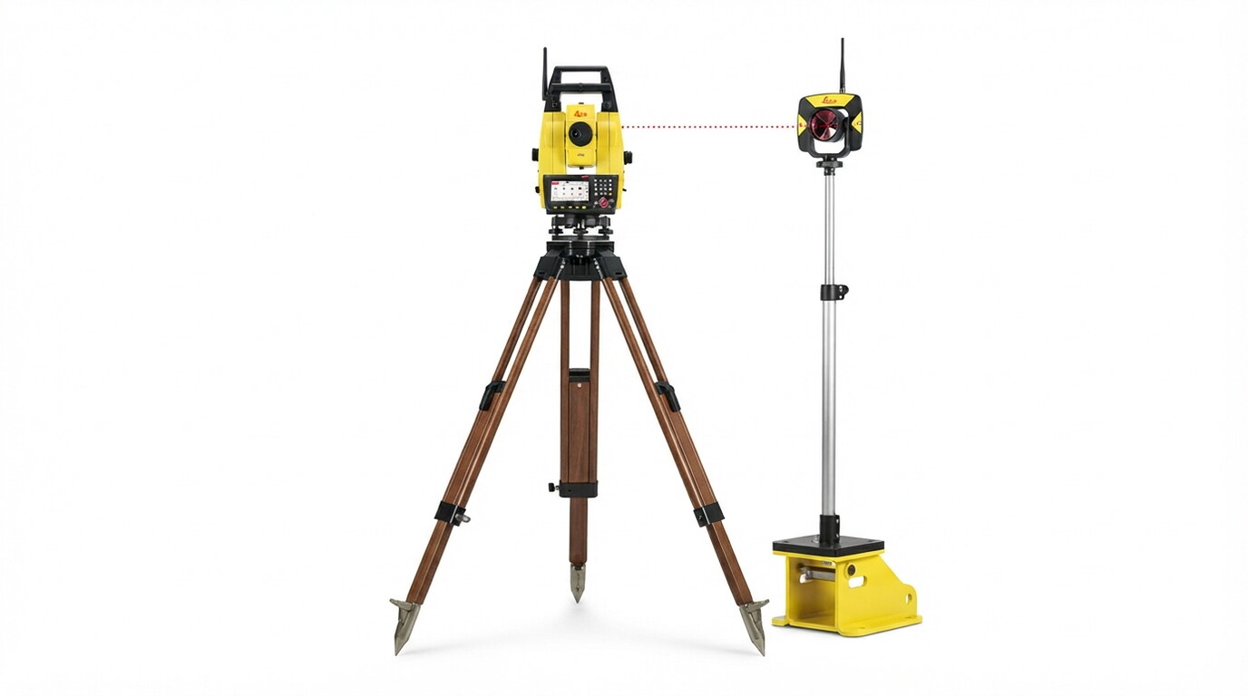 Total Station-Based Machine Control